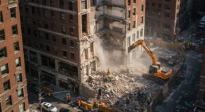 Demolition in NYC