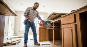 Cabinet and Countertop Removal