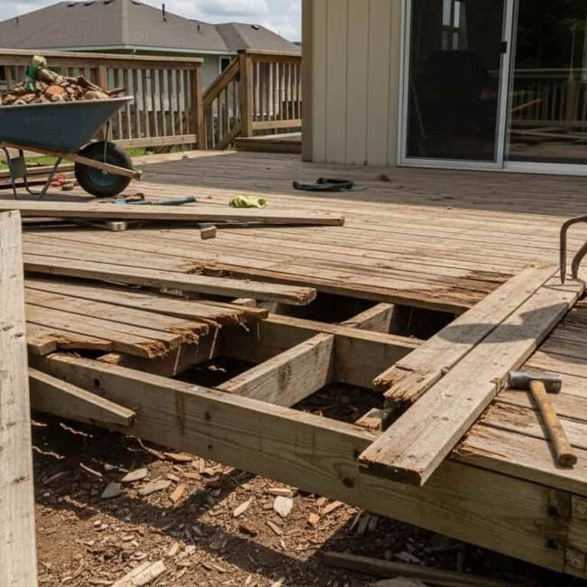 deck removal nyc